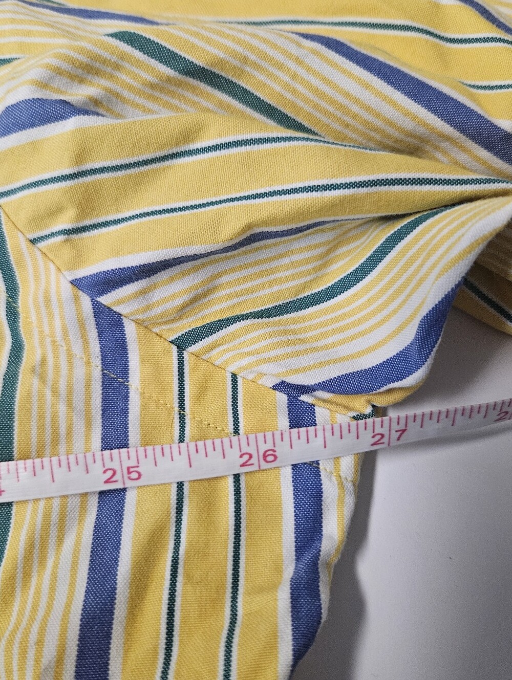Ralph Lauren Yellow Multi-Stripe Button-Down Shirt - Picture 5 of 6